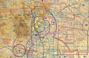 Colorado Springs Airspace Map